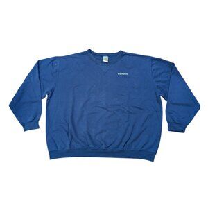 Vintage 90s Carhartt Sweatshirt Mens XXL 2XL Crew Neck Y2K Oversized Thrashed